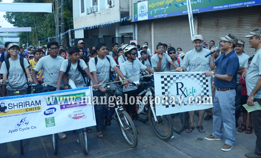 Rx Life Cycle Rally in Mangalore